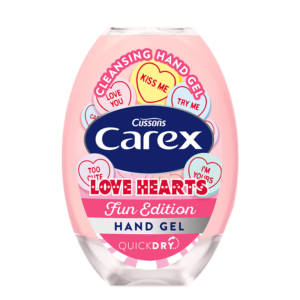 Carex Hand Gel Love Hearts 50ml